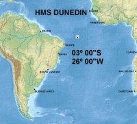 4)HMS DUNEDIN D 93