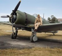 7)CURTISS  MOHAWK P-36